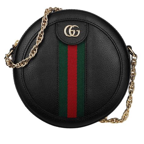 gucci sac rond|Gucci leather shoulder bag.